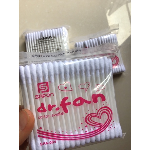 Tăm bông vệ sinh cao cấp người lớn Dr.fan gói 90 que