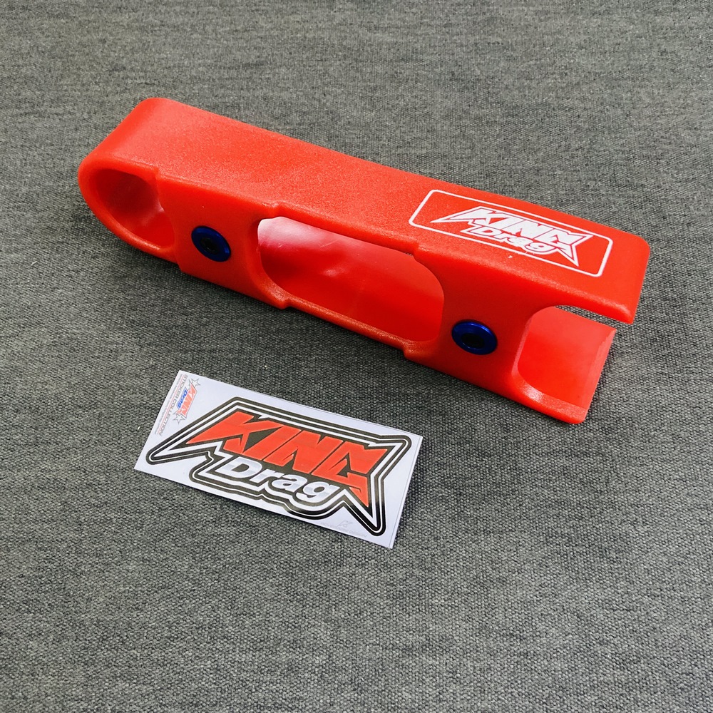 [HCM][SALE SỐC] CAO SU GẮP ĐỠ SÊN KING DRAG HÀNG TRANG TRÍ XE SIÊU ĐỘC CHO AE BIKER - MÀU ĐỎ