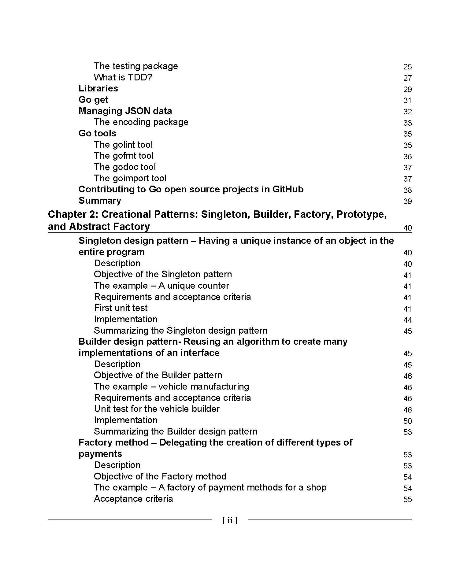 Go Design Patterns