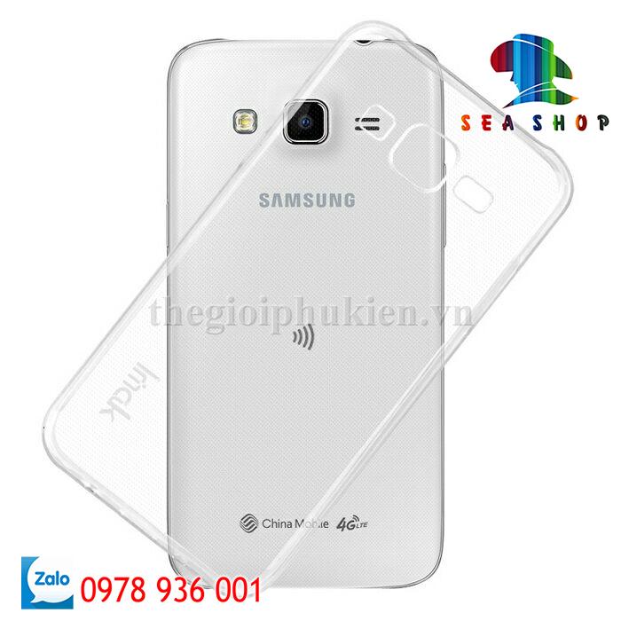 Ốp lưng Samsung Galaxy J5 2015 silicon trong suốt
