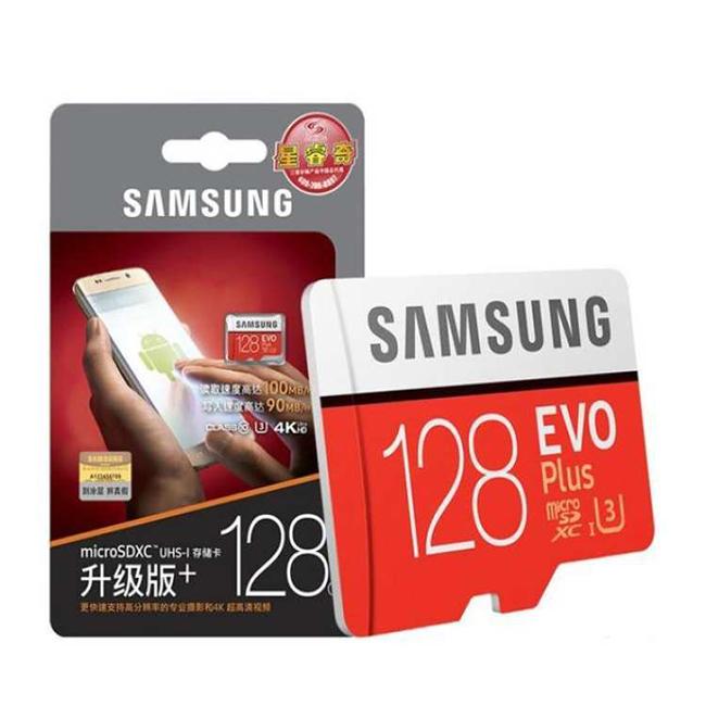 Thẻ nhớ micro SD samsung Evo plus 128GB 100MB/s 4k video (new version) - EV 128