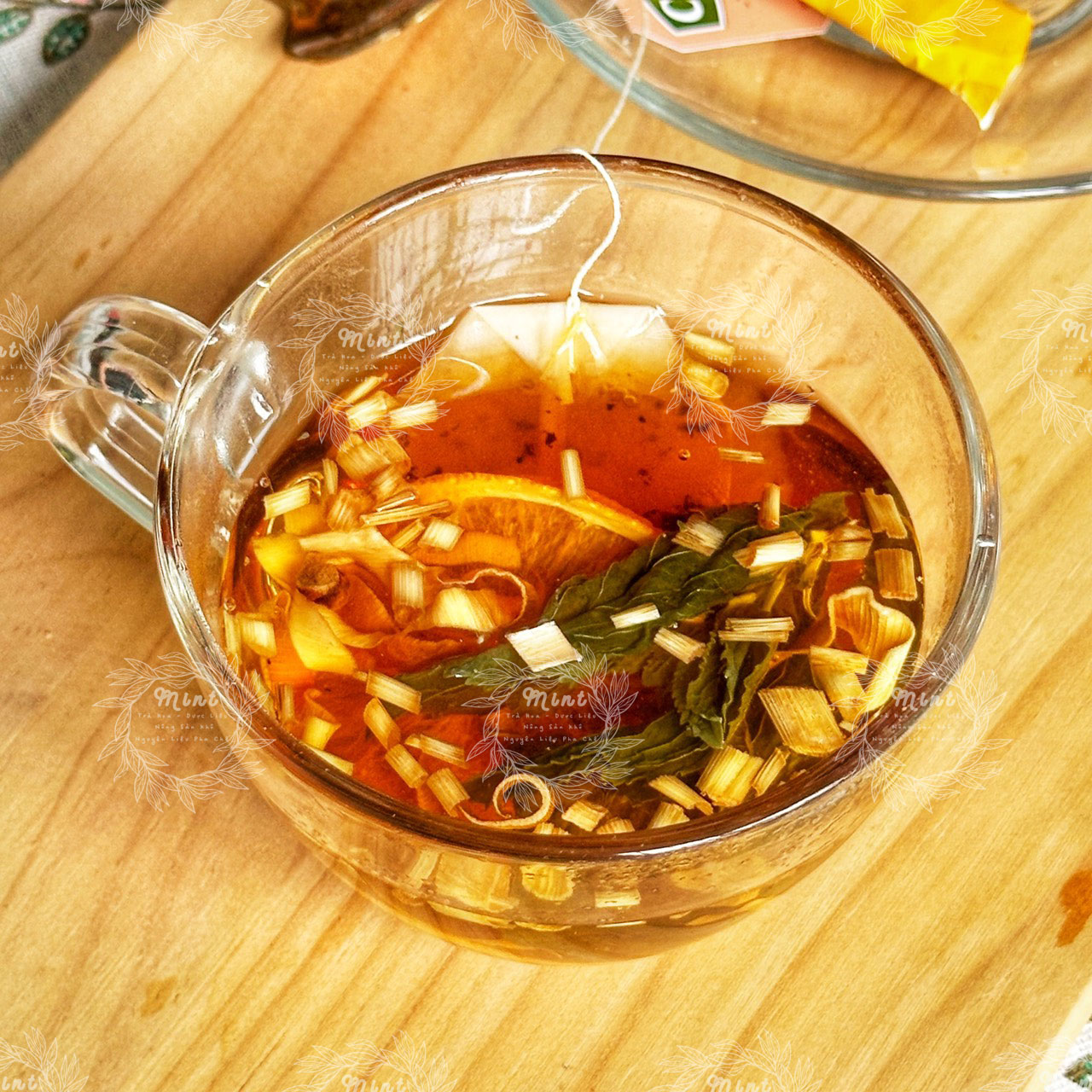 Trà Đào Cam Sả Mật Ong - Hộp 5 Set