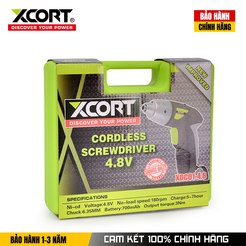Máy Bắn Vít Máy Vặn Vít XCORT 4.8V XD01-4.8