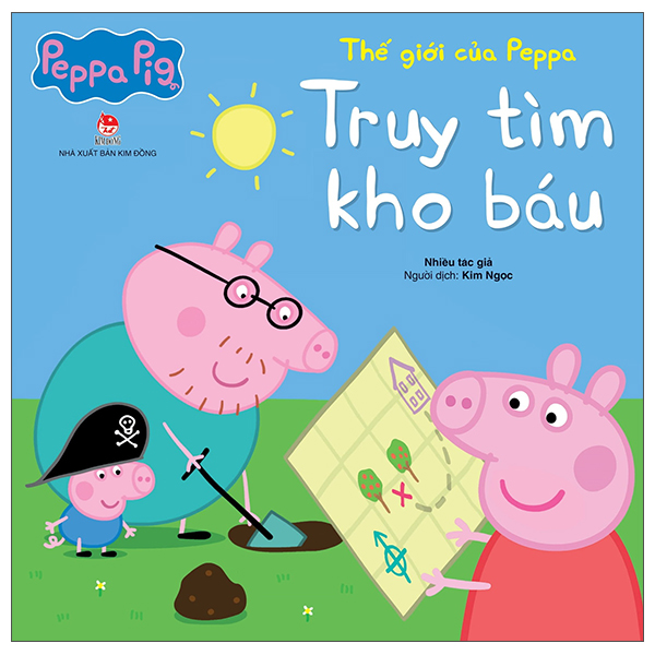 Fahasa - thế giới của peppa - truy tìm kho báu