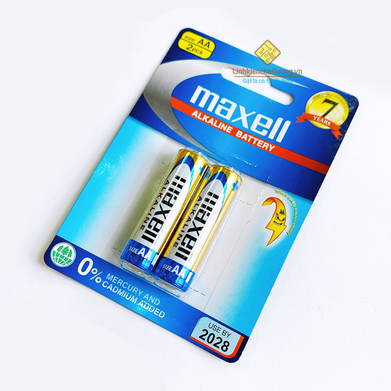 Pin Maxell Alkaline AA/AAA (2 Viên)
