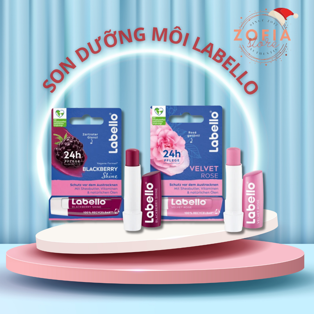 Son dưỡng môi Labello nội địa Đức
