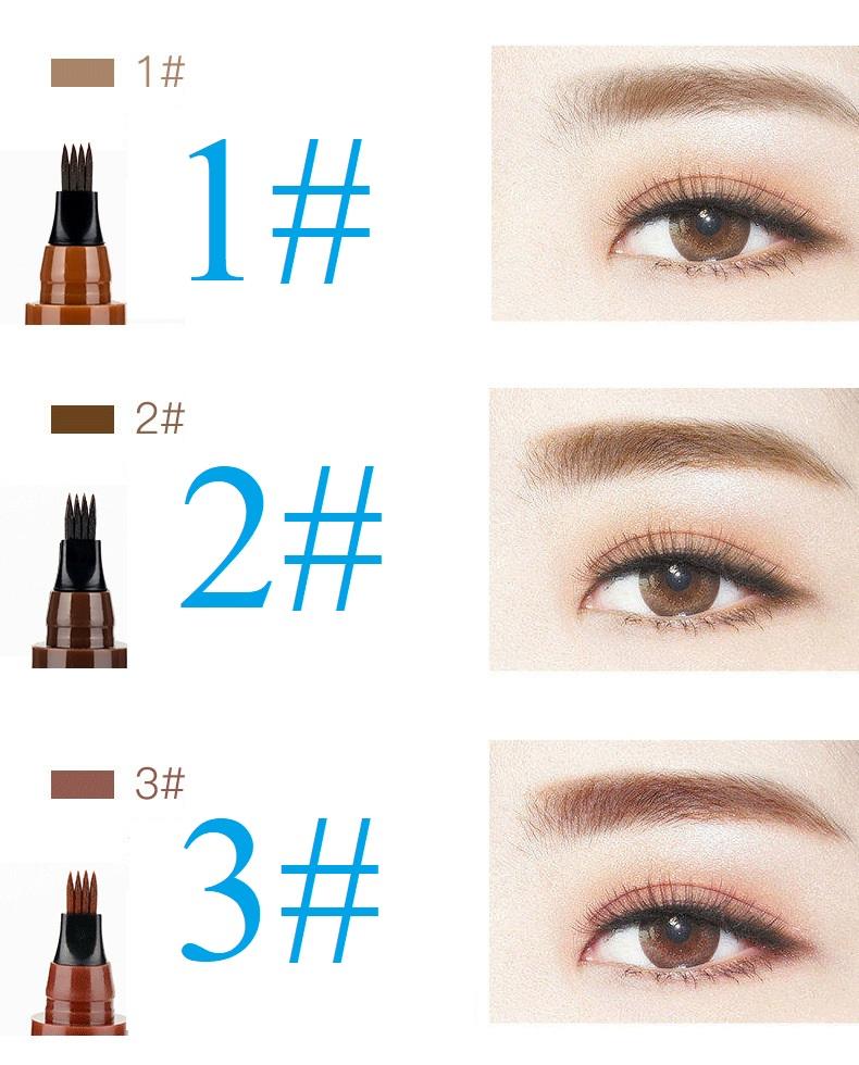 [HCM]Bút kẻ chân mày phẩy sợi chống nước Aiyi