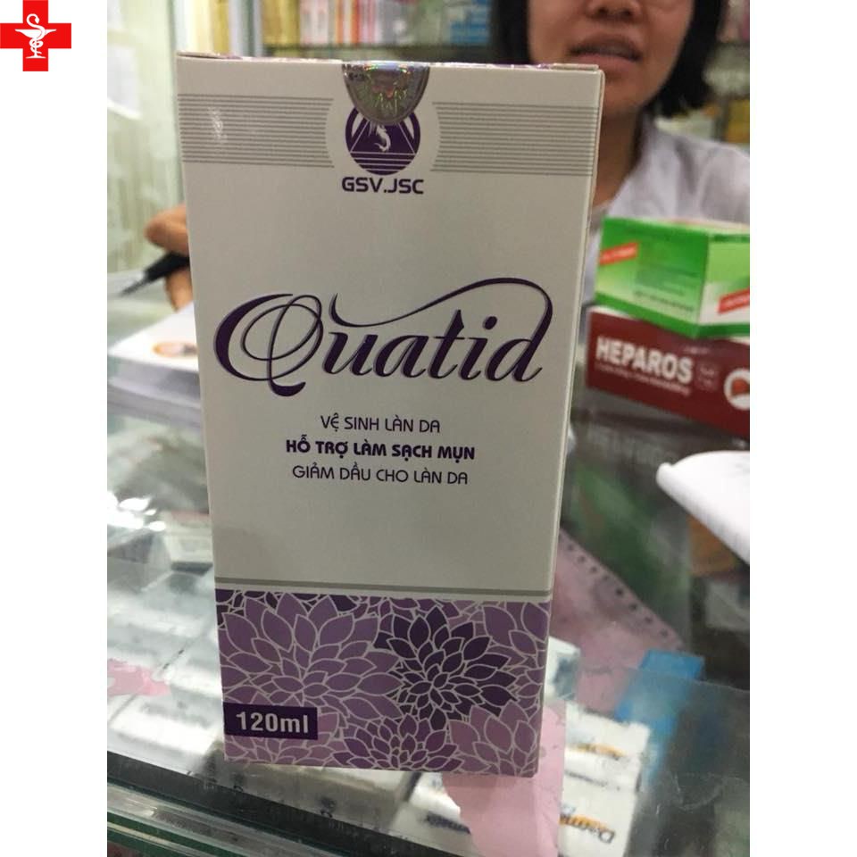 Sữa rửa mặt cho da mụn và dầu Quatid