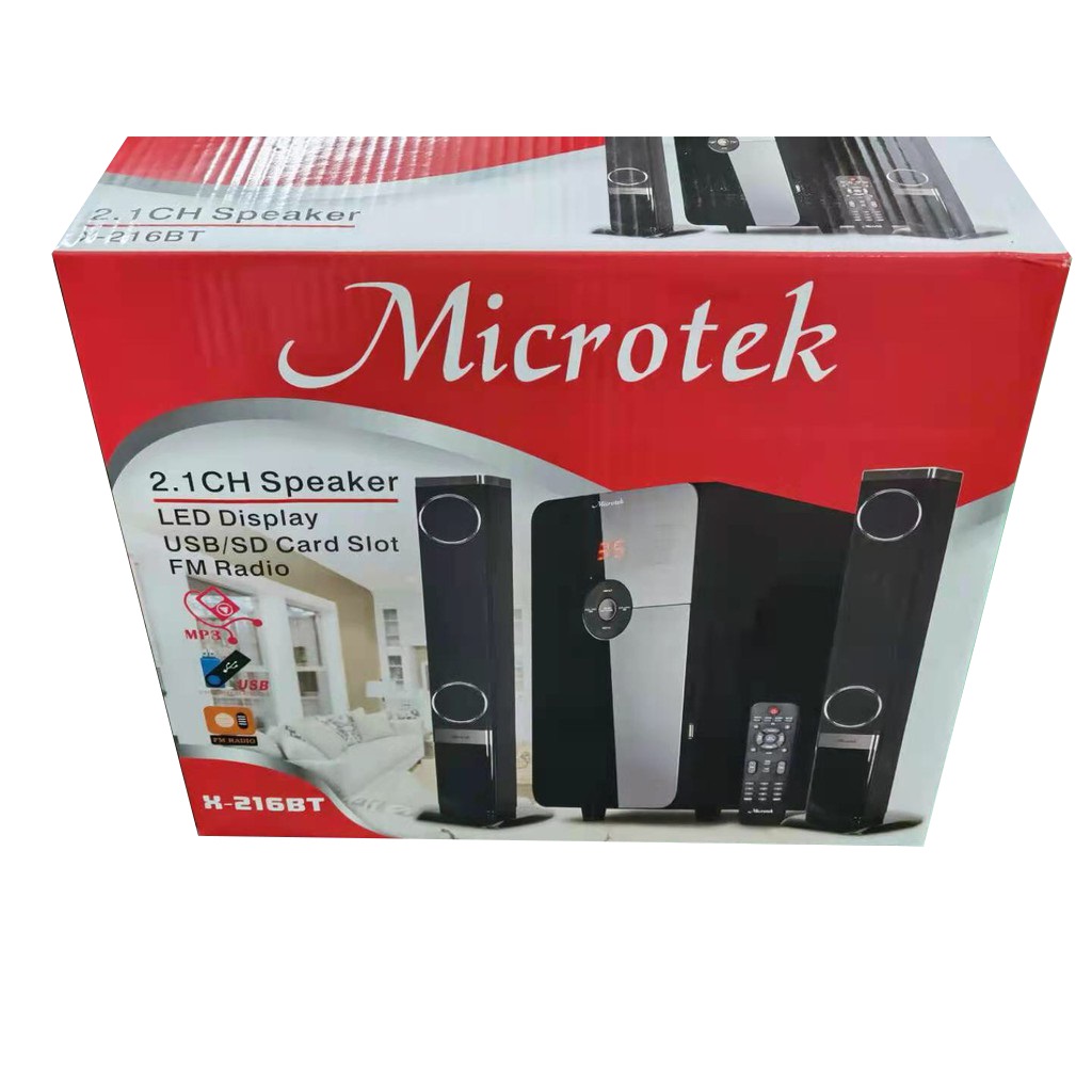 Loa vi tính Microtek X-216BT