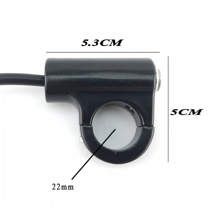 [HCM]Công Tắc Led Gắn Ghi Đông 22mm [ Nhấn Giữ ]