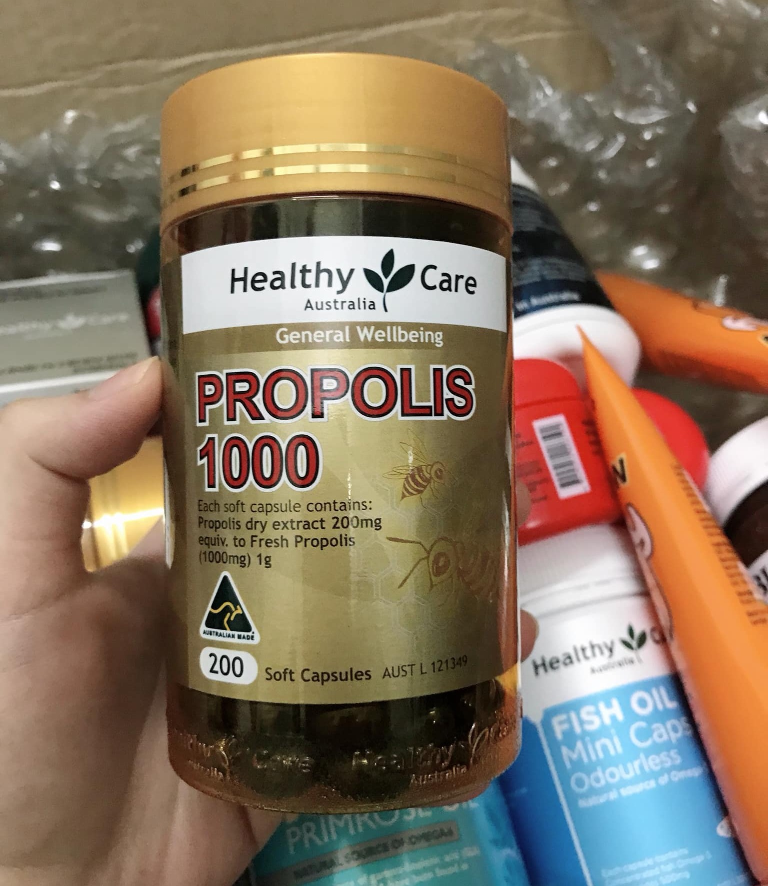 keo ong Healthy Care Propolis 1000
