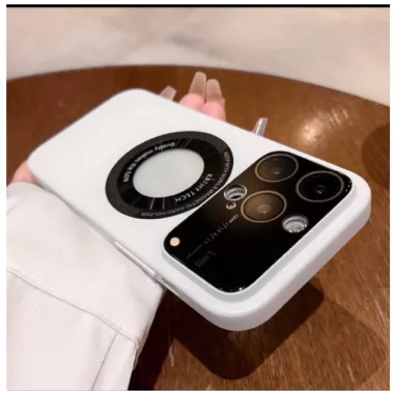 Ốp x&m lưng nhám kathy tech magsafe bảo vệ cam 2023 ip13pro max/ ip14 pro max