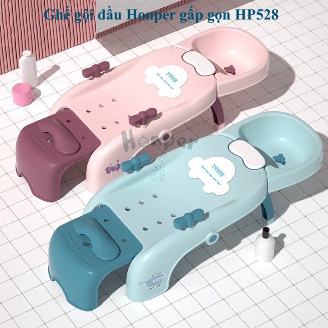 Ghế gội đầu Honper Gấp Gọn