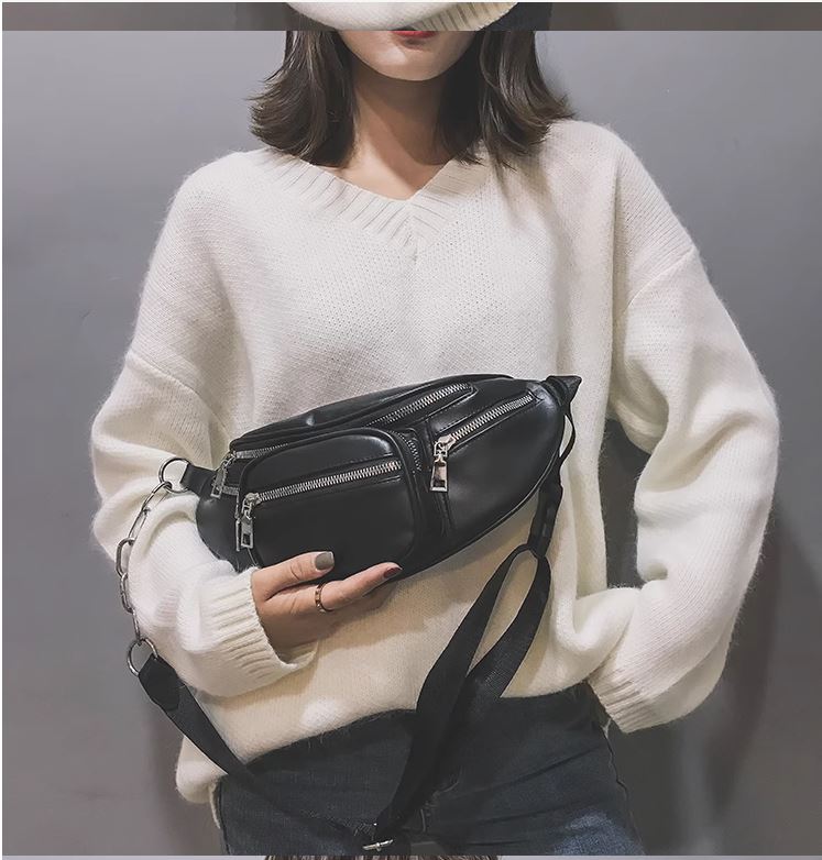 Túi bao tử đeo chéo dành cho nam nữ Cao cấp 2024