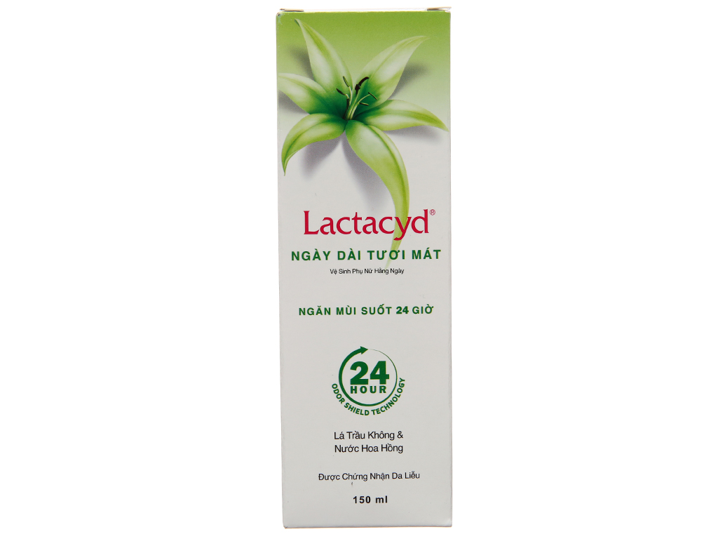 Dung dịch vệ sinh Lactacyd ngày dài tươi mát 150ml