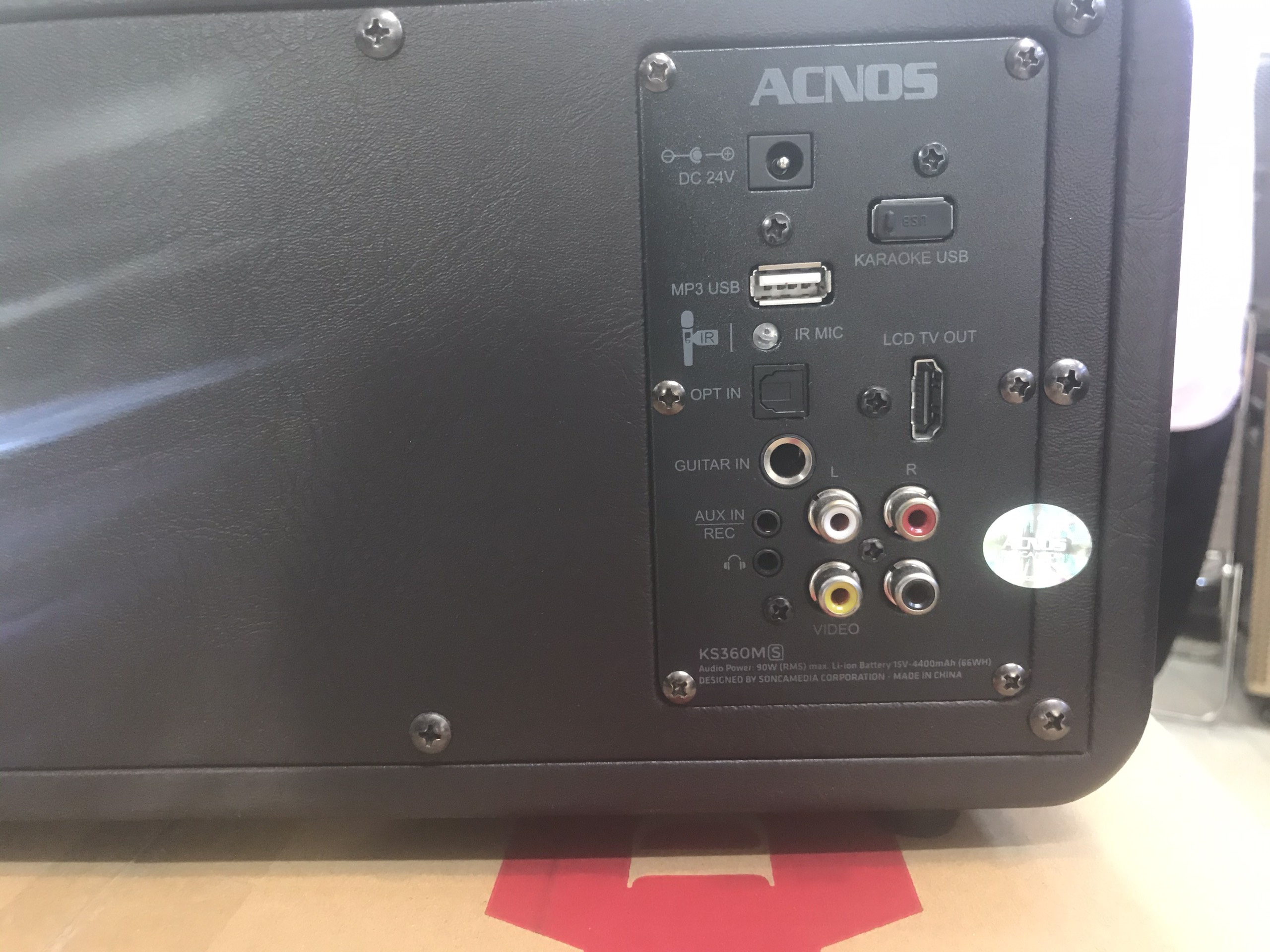 [HCM]Loa kéo di động Acnos KBeatBox KS360MS