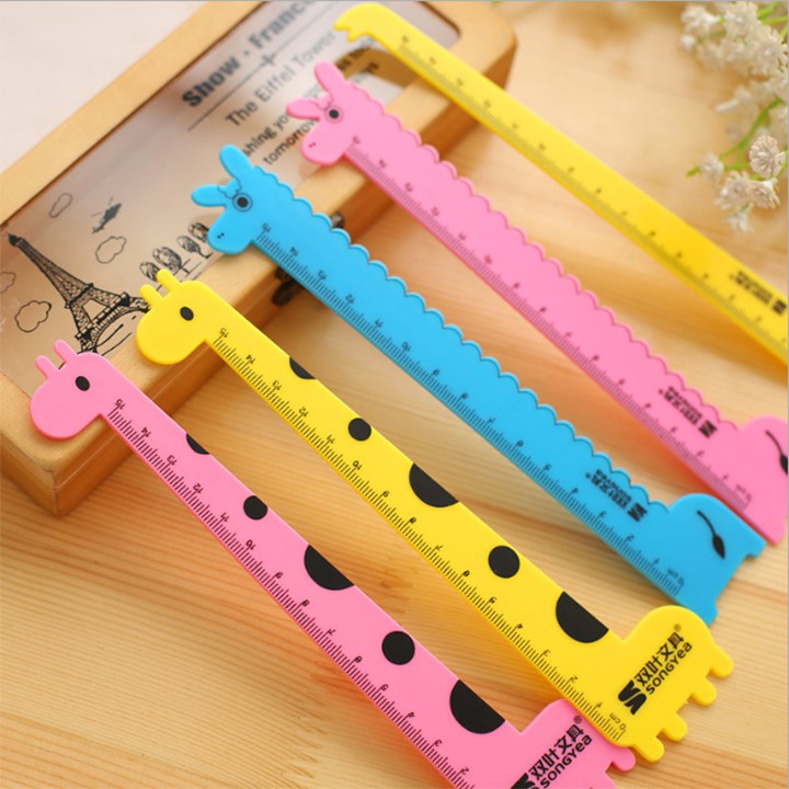 ComBo 5 Chiếc Thước Kẻ Hình Các Con Vật