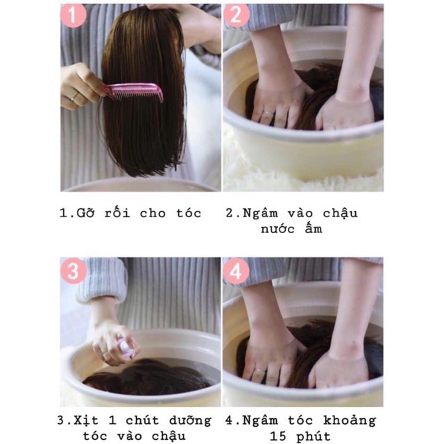 Combo lược + dưỡng chuyên dùng cho tóc giả