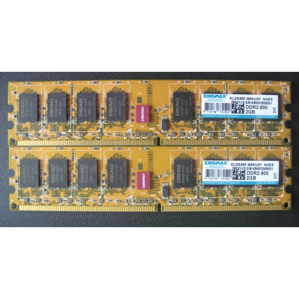 Ram DDR2 2G chính hãng tháo máy