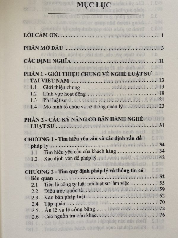 Kỹ Năng Hành Nghề Luật Sư Tư Vấn