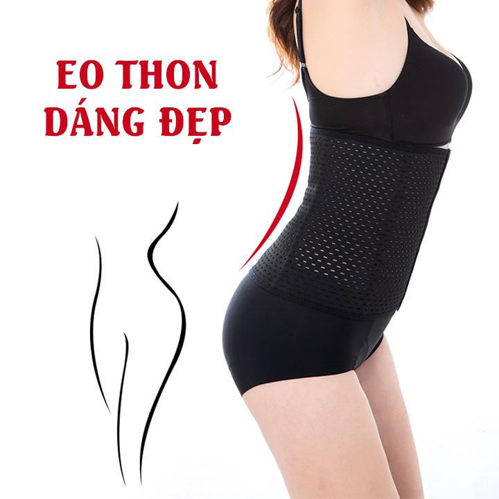 Đai Gen Nịt Bụng Giúp Eo Thon, Giảm Mỡ Cao Cấp, Gen Nịt Bụng Sau Sinh Có Lỗ Thoát Khí.