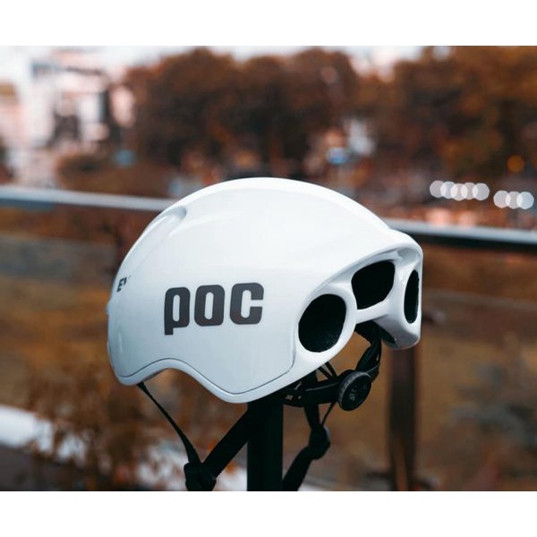 Mũ bảo hiểm thể thao Poc Evo màu trắng