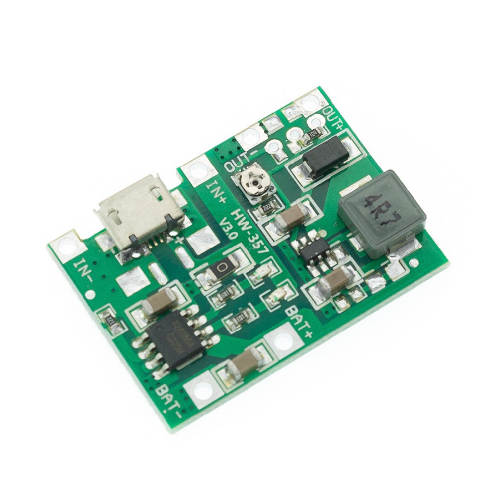 Mô Đun Sạc Pin Lithium 3.7v 9v 5v 2a 4.3-27v
