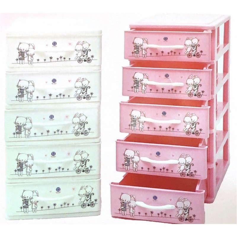 Tủ nhựa mini 4 tầng Việt Nhật