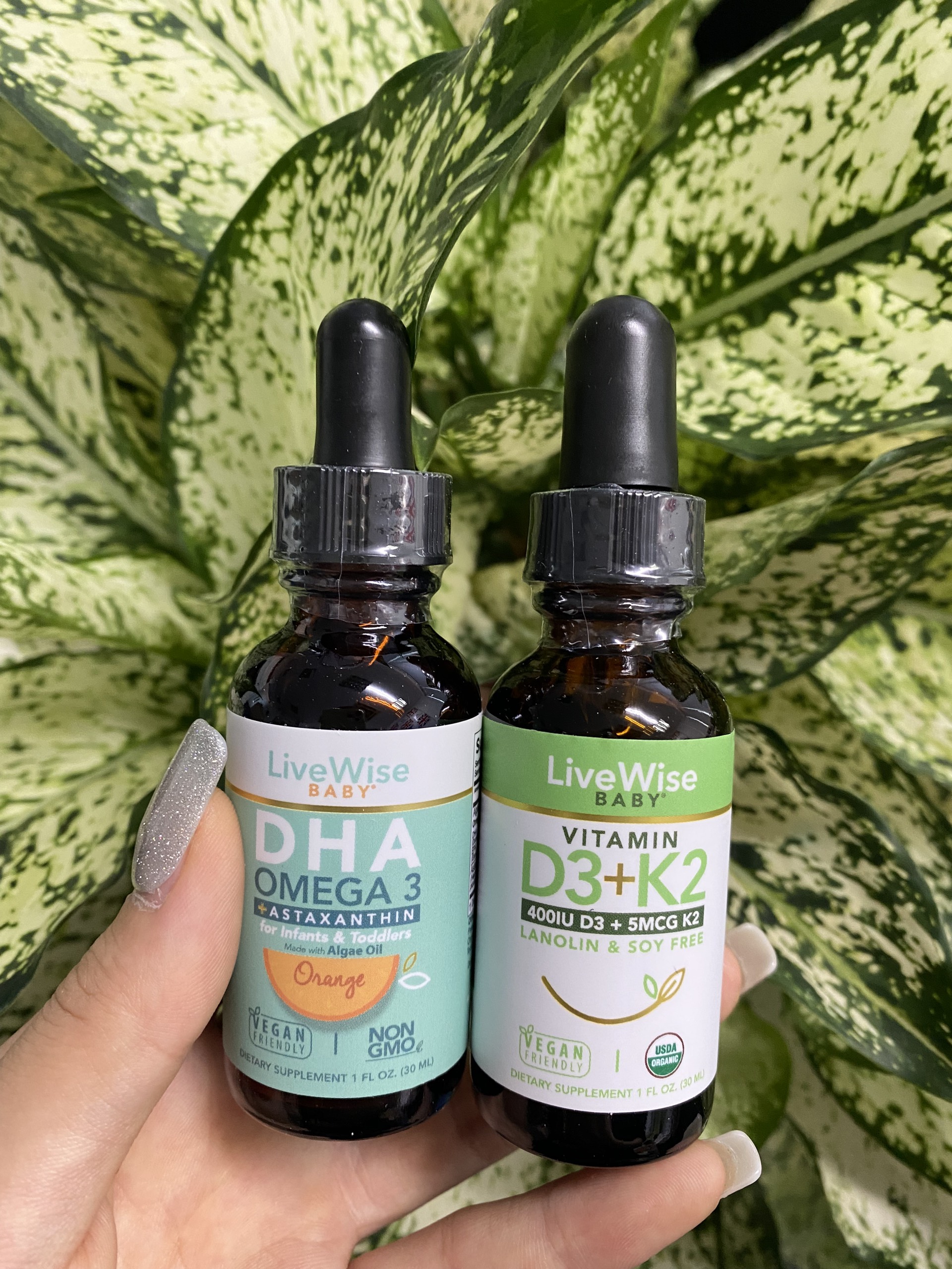 Vitamin D3k2 Organic Livewise Cho Bé Từ Sơ Sinh