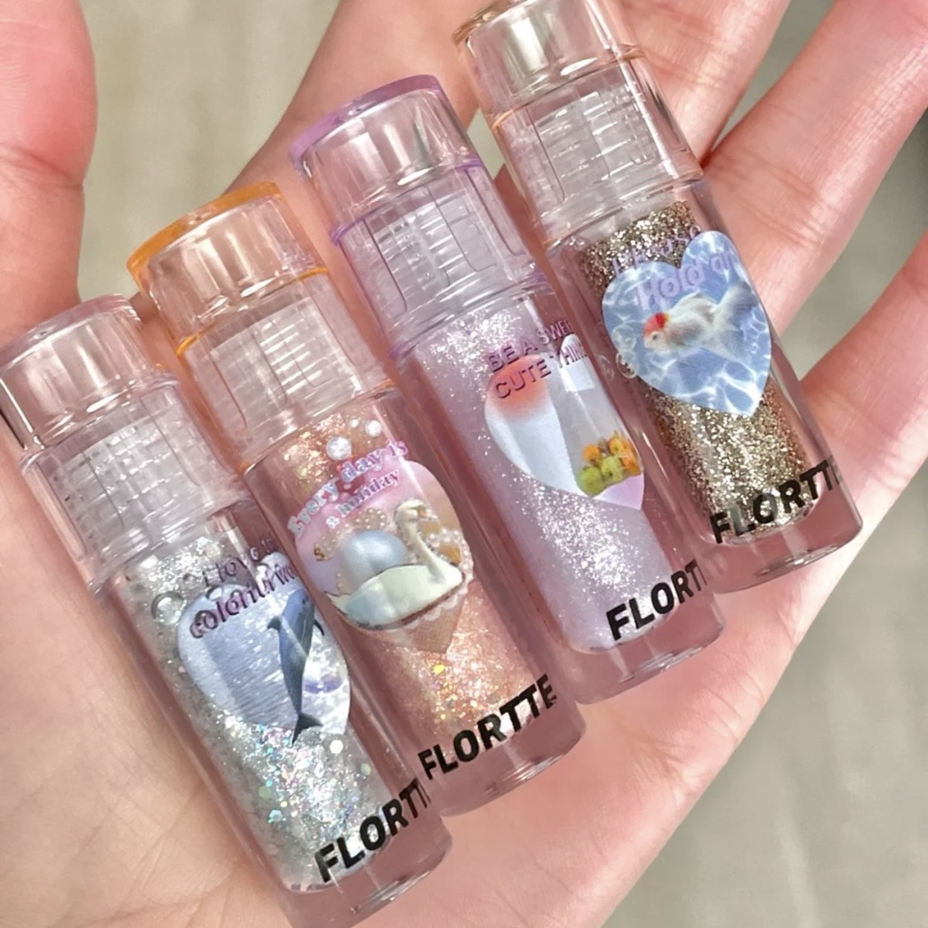[FLORTTE] Nhũ mắt/má kem Flortte Heart Attack 1.5g