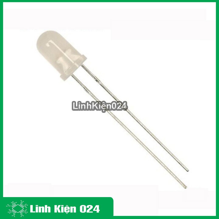 Led đục 3mm gói 1000 bóng chân dài, ánh sáng dịu nhiều màu lựa chọn