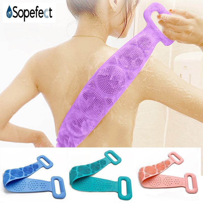 Dây cọ lưng, mát xa lưng Silicon-Nữ
