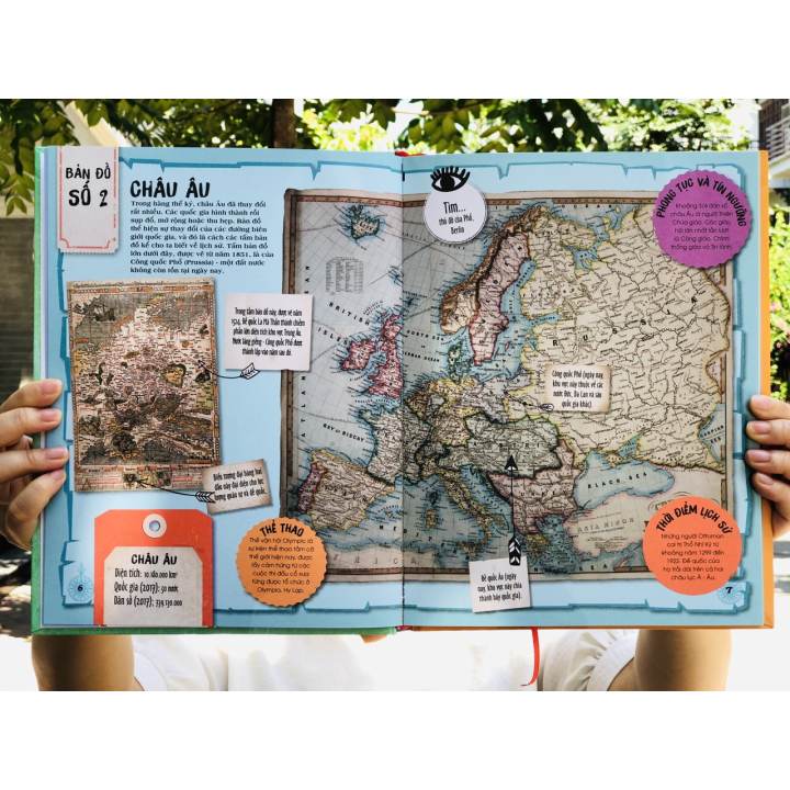 Sách 80 Bản Đồ Vòng Quanh Thế Giới…
