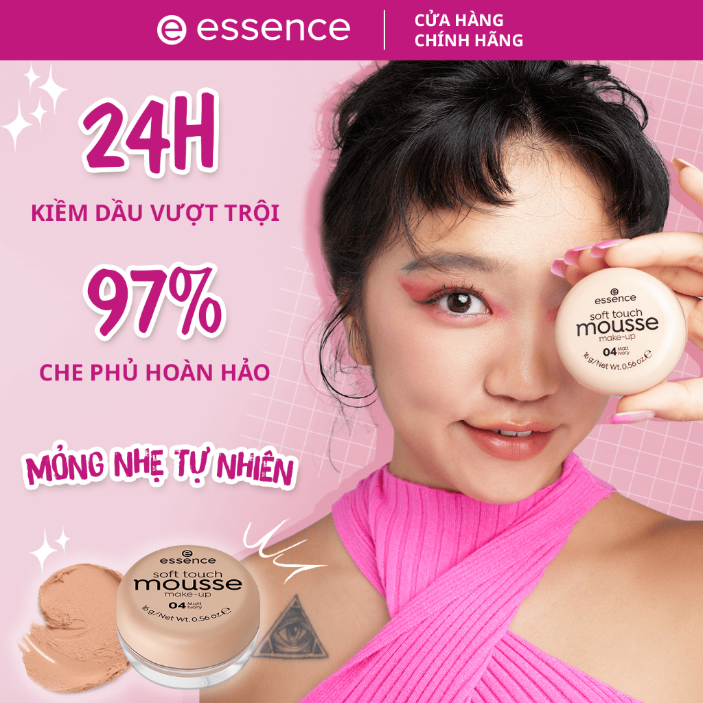 Phấn Tươi Essence Soft Touch Mousse
