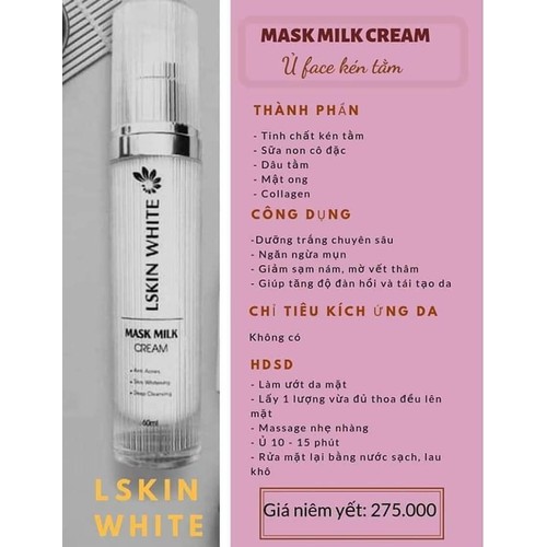 [HCM]ủ kén tằm lskin white