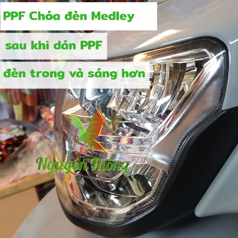 [HCM]PPF bảo vệ chóa pha đèn xe Medley 2020