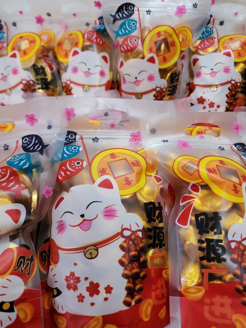 socola con cá vàng  -date mới