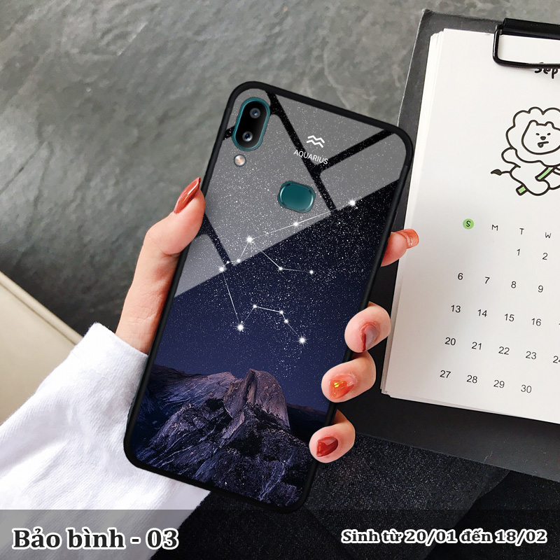 Ốp lưng Samsung Galaxy A10s in 3D cung hoàng đạo