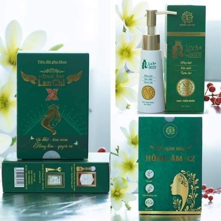 Viên Đặt Hồng Âm Lan Chi X2 + Dung Dịch Vệ Sinh Lan Chi
