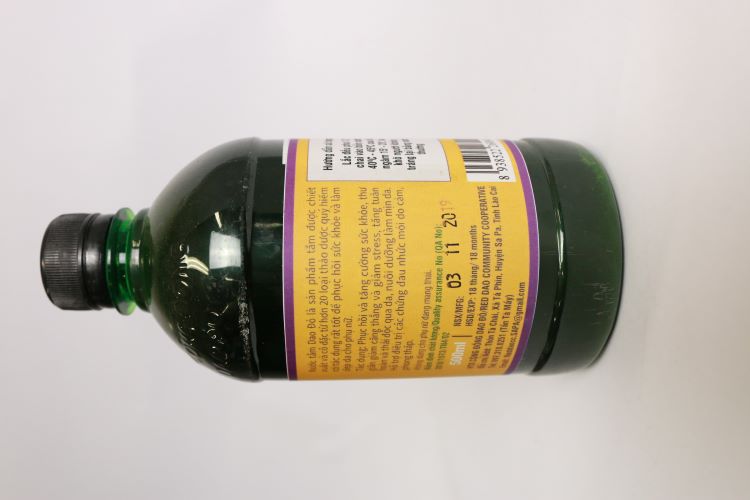 Nước Tắm Thảo Dược Dao Đỏ
