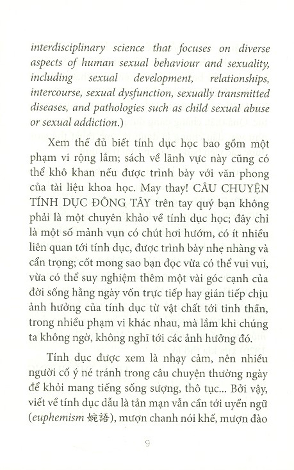 Câu Chuyện Tính Dục Đông Tây