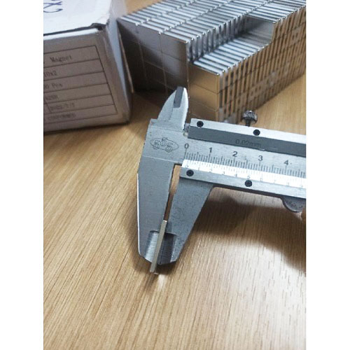 5 PCs rare earth magnets 20x10x2mm super strong thin magnets