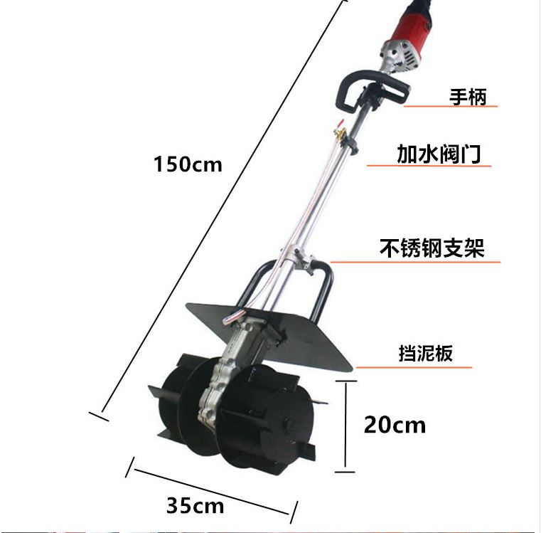 [HCMC] quick mixing mortar plant 4800W lawn machine