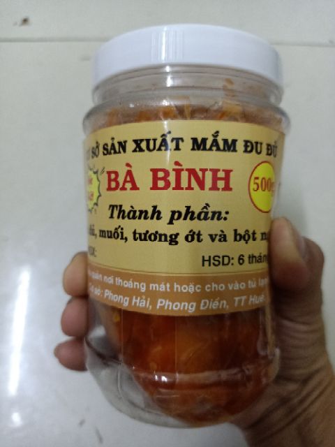Mắm đu đủ như hình 480gr Đặc sản Huế