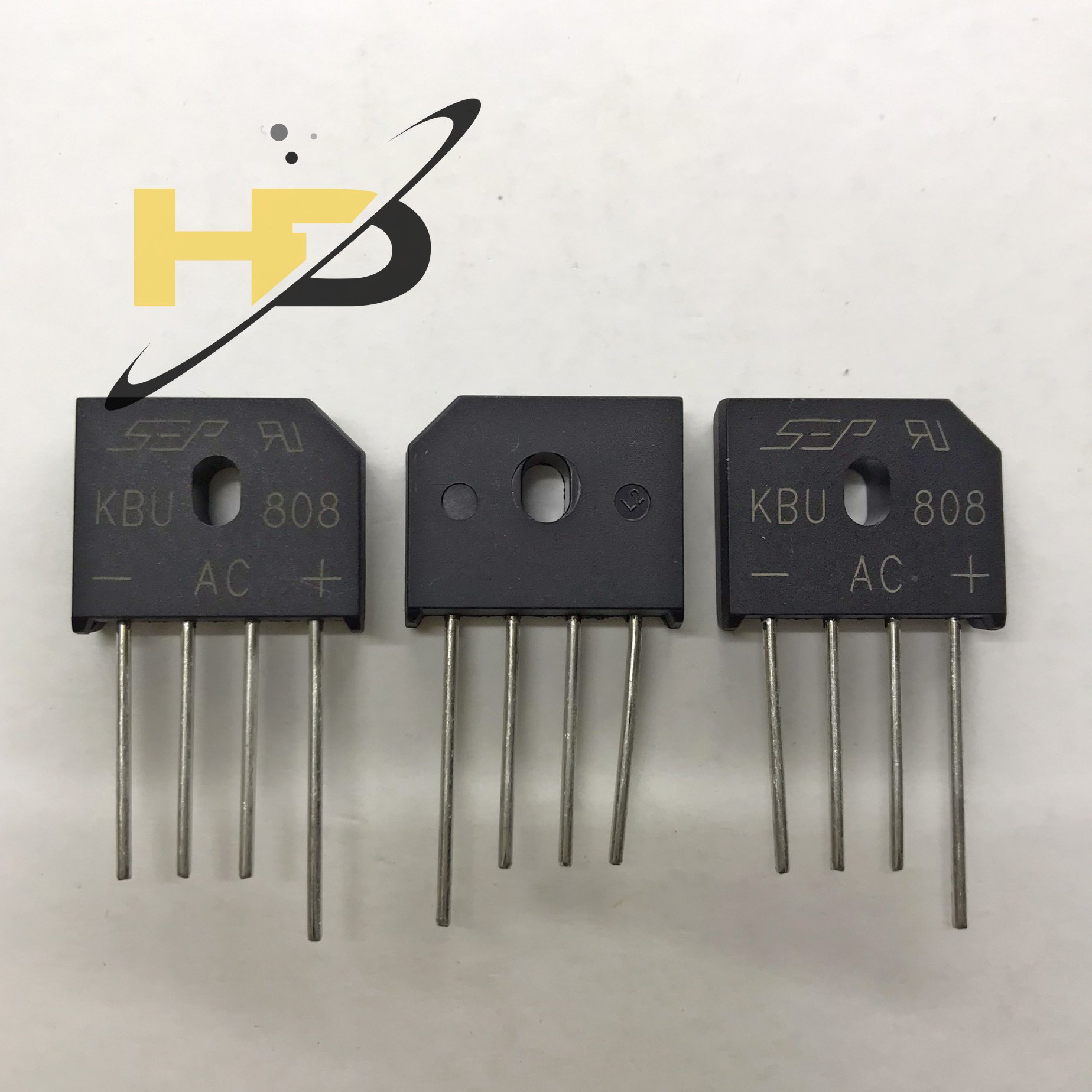 Set 03 Con - Diode Cầu KBU808 RS808 KBU 808 8A 800V DIP-4 SEP Loại Tốt