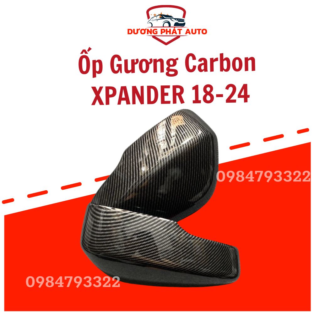 Bộ ốp gương chiếu hậu xe xpander 2018-2019 2020 2021 2022- giá 1 đôi