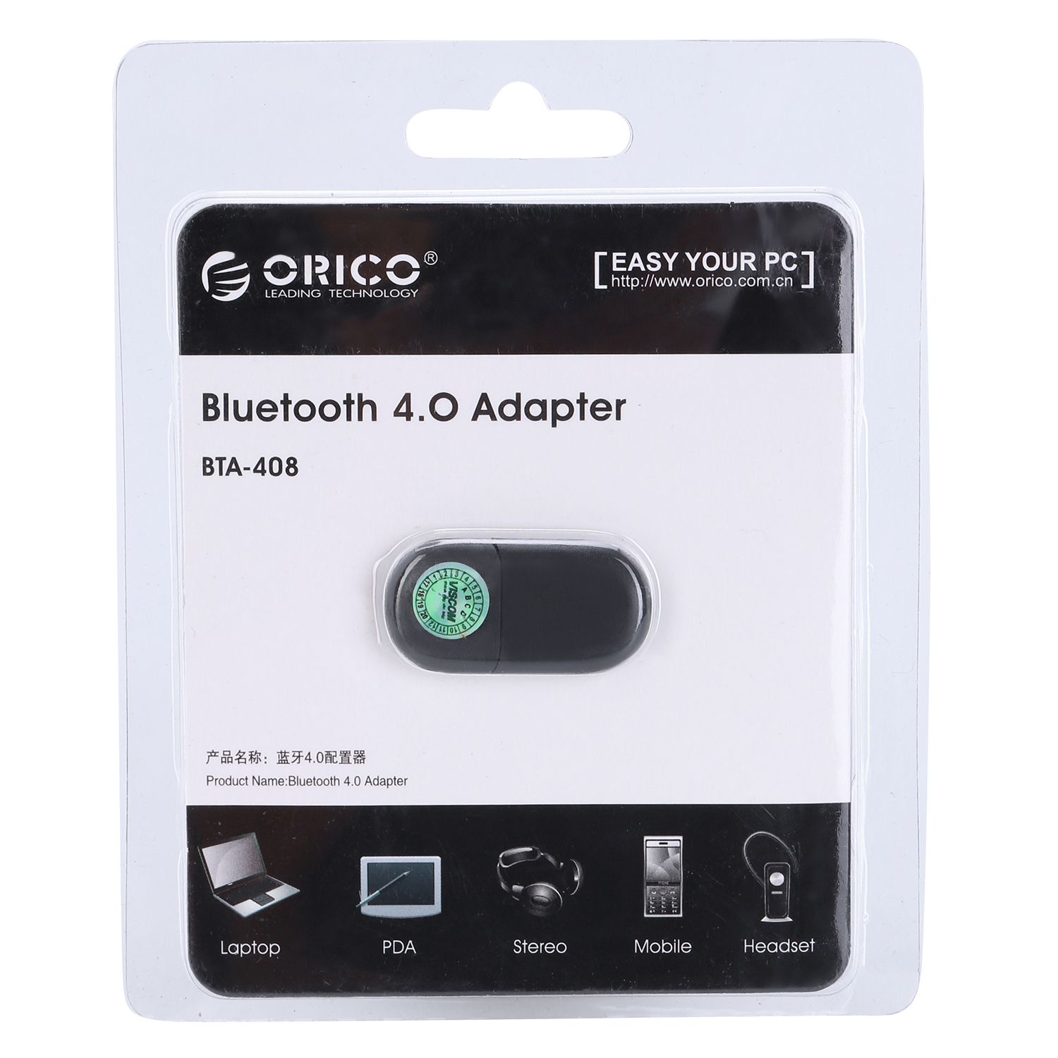 [HCM]Thiết bị kết nối Bluetooth 4.0 ORICO BTA-408