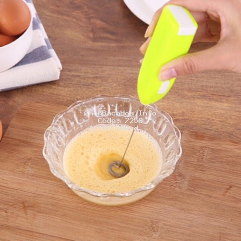 Máy tạo bọt cà phê, đánh trứng 2 in 1.