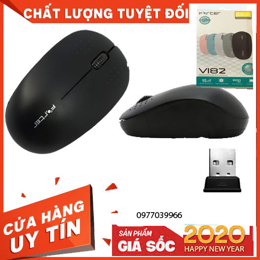 Chuột không dây FORTER V182+Pin Camelion siêu bền