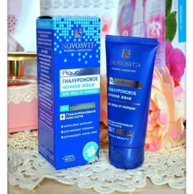 [HCM]Gel thạch cấp nước Novosvit HA + B5 Aqua Boost - Pharma Laboratory 50ml